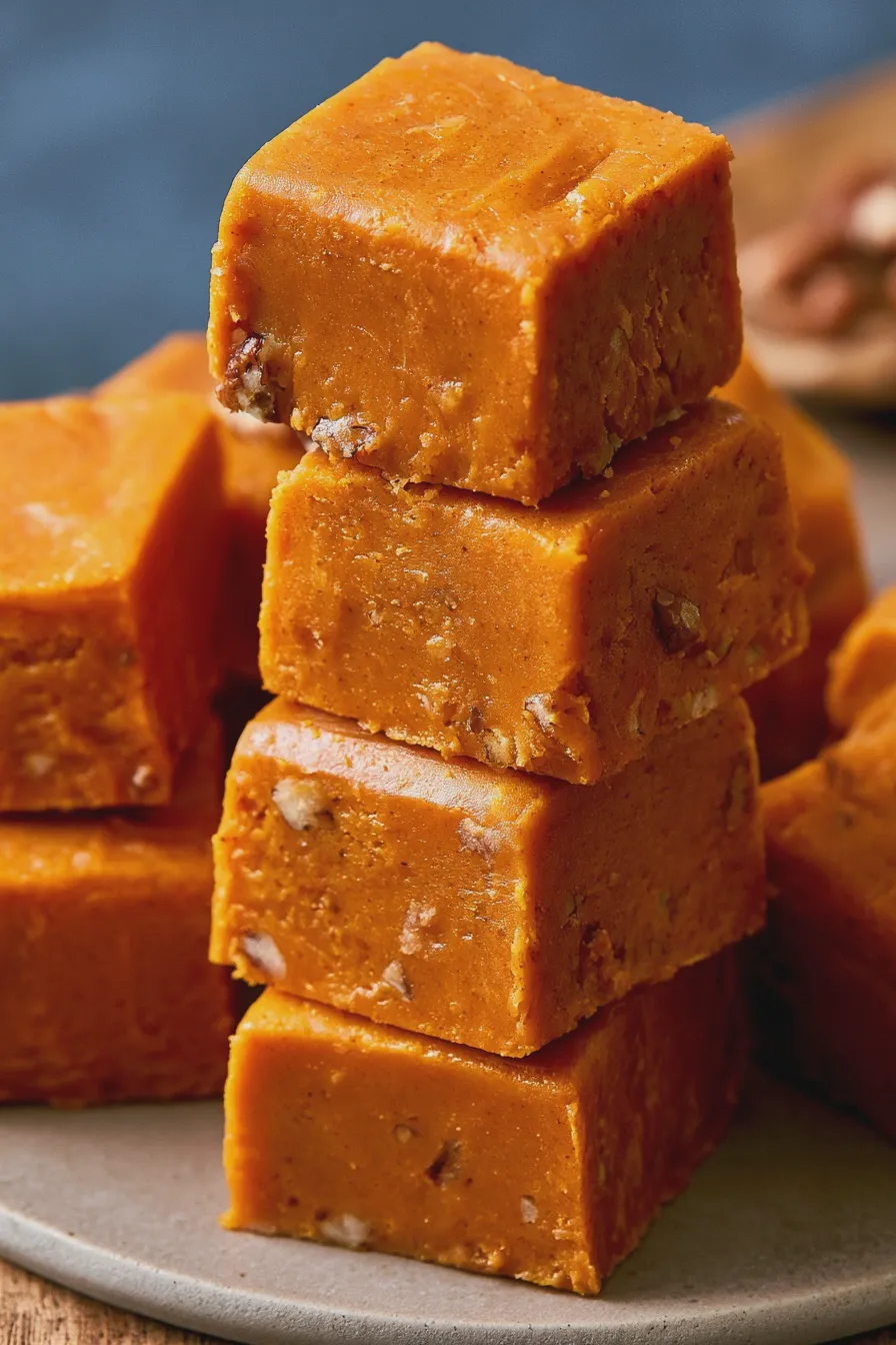 pumpkin fudge Easy Recipe 4 pumpkin fudge