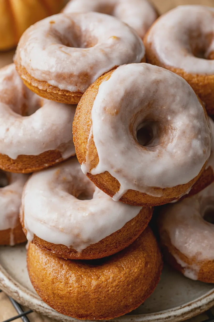 Pumpkin glazed donuts Recipe 3 pumpkin glazed donuts