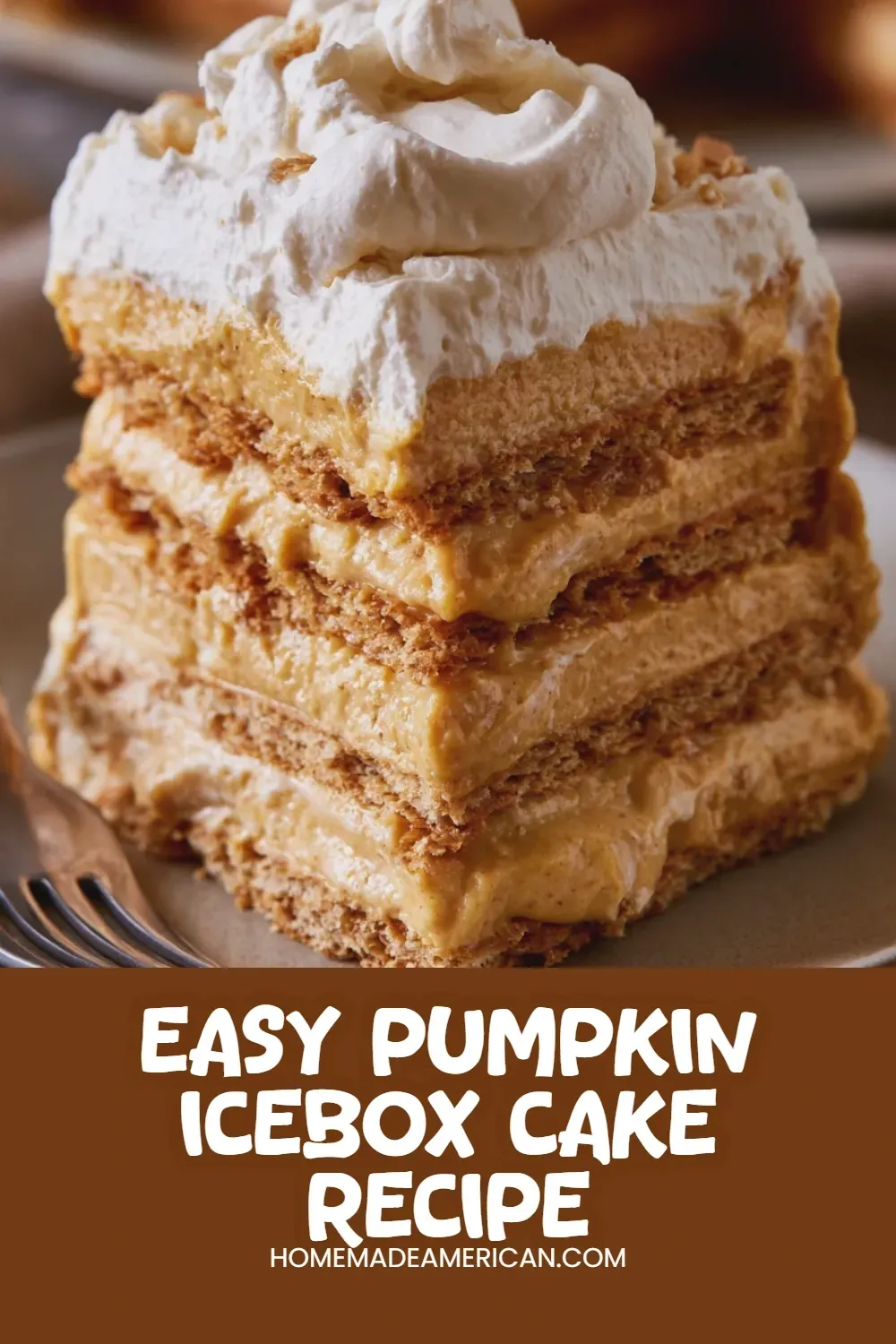 pumpkin icebox cake