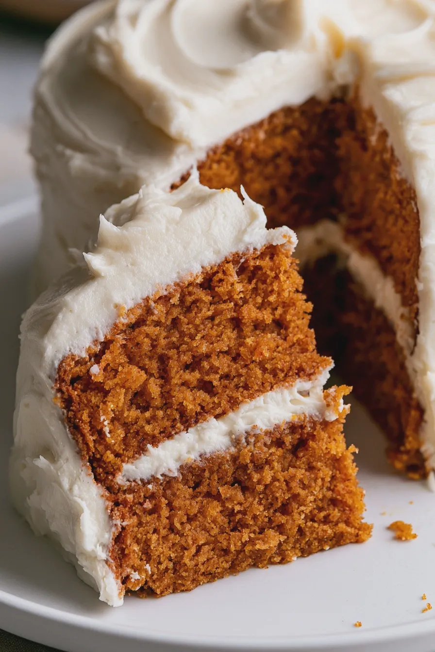 pumpkin layer cake