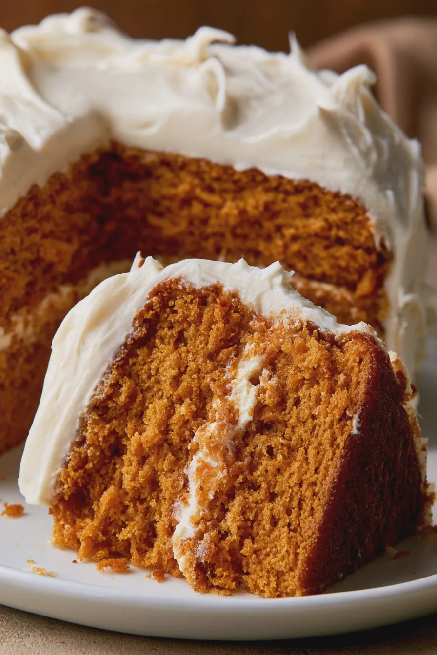 pumpkin layer cake