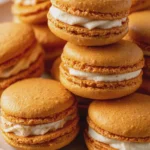 pumpkin macarons
