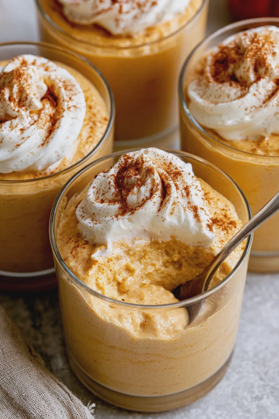 pumpkin mousse