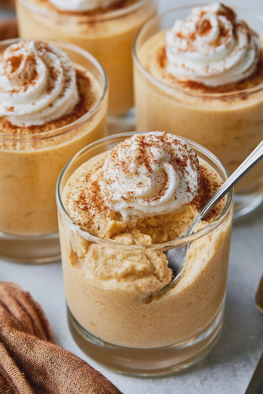 pumpkin mousse