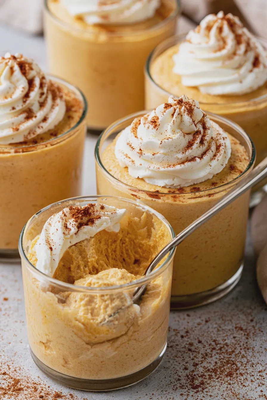 pumpkin mousse