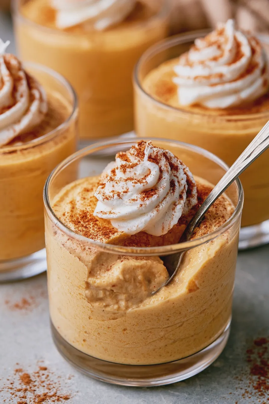 pumpkin mousse