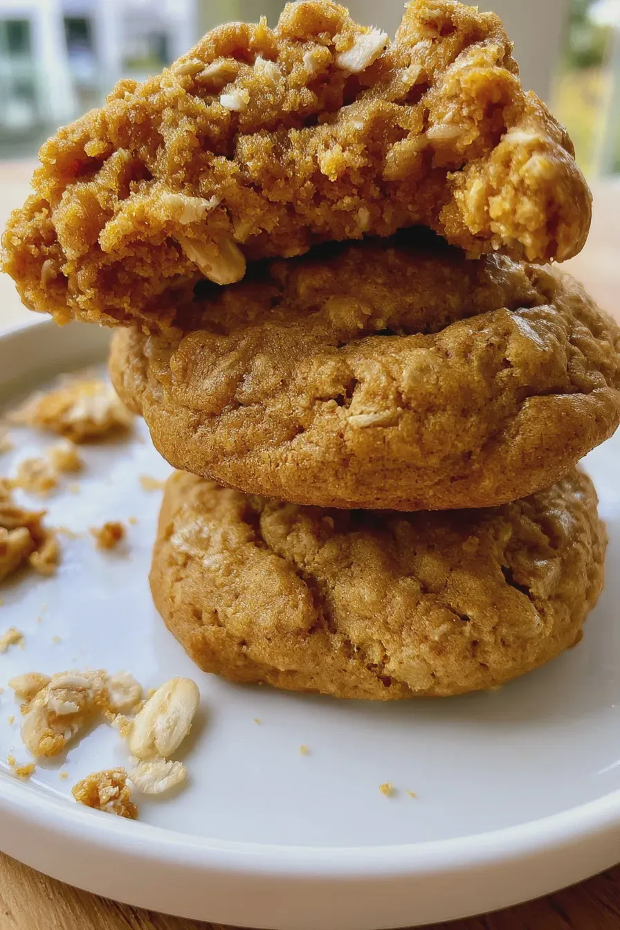 Pumpkin Oatmeal Cookies Recipe 3 pumpkin oatmeal cookies
