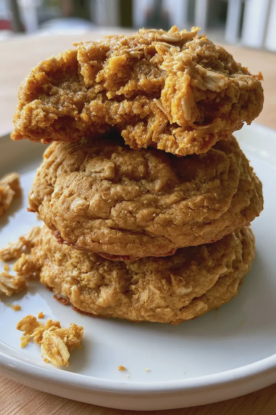 Pumpkin Oatmeal Cookies Recipe 4 pumpkin oatmeal cookies