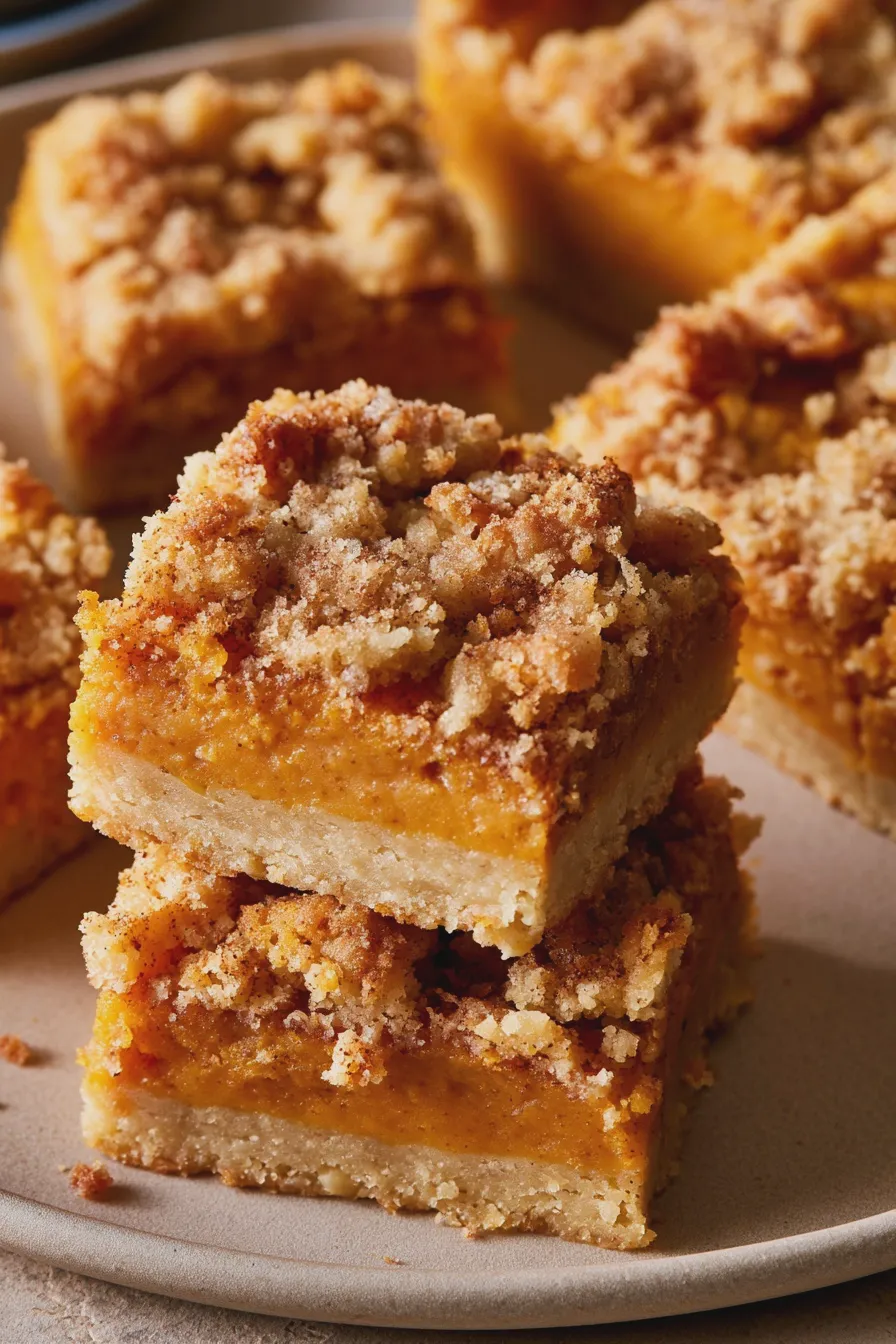 pumpkin pie bars