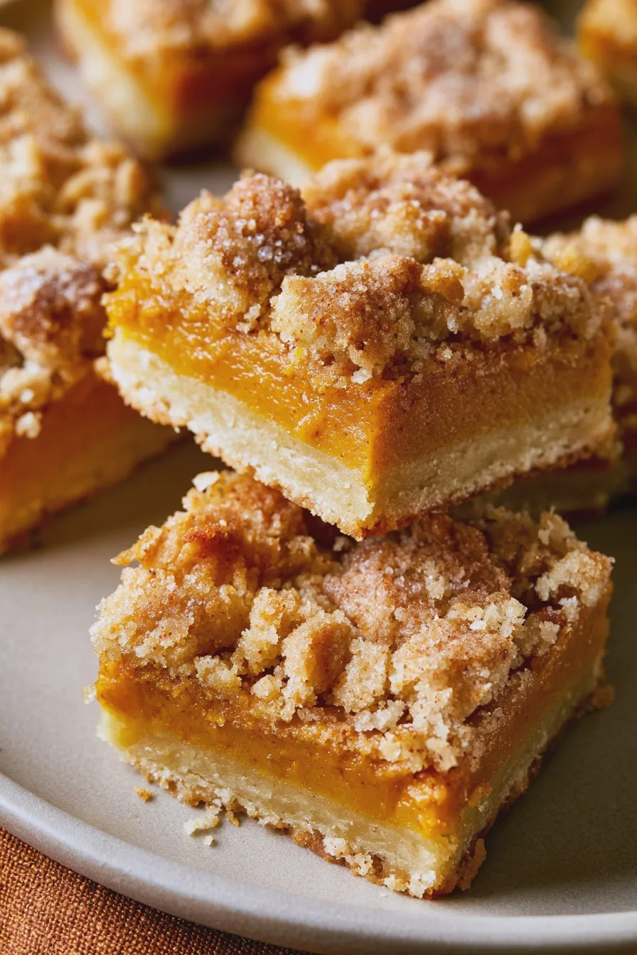 pumpkin pie bars