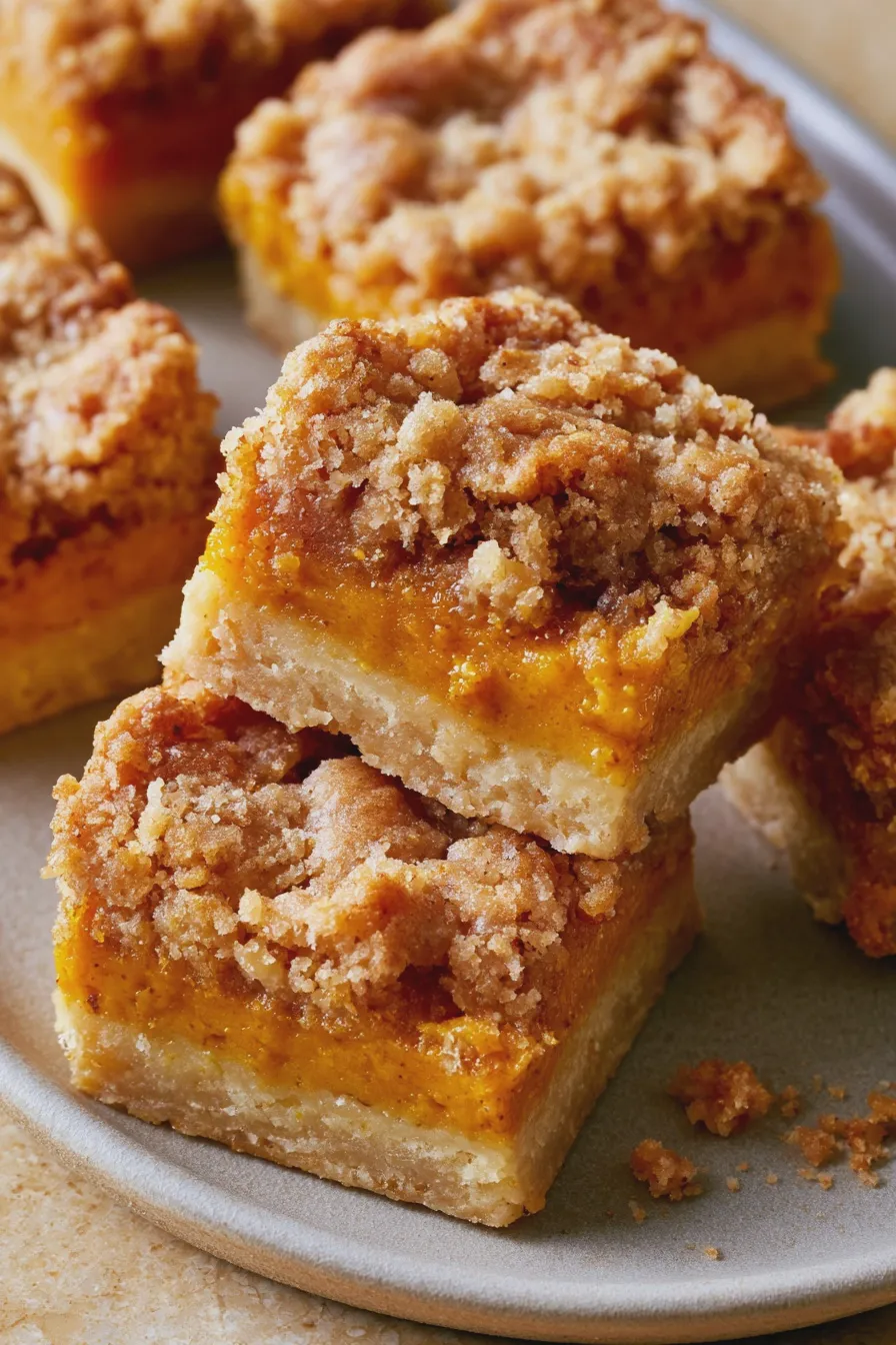 pumpkin pie bars