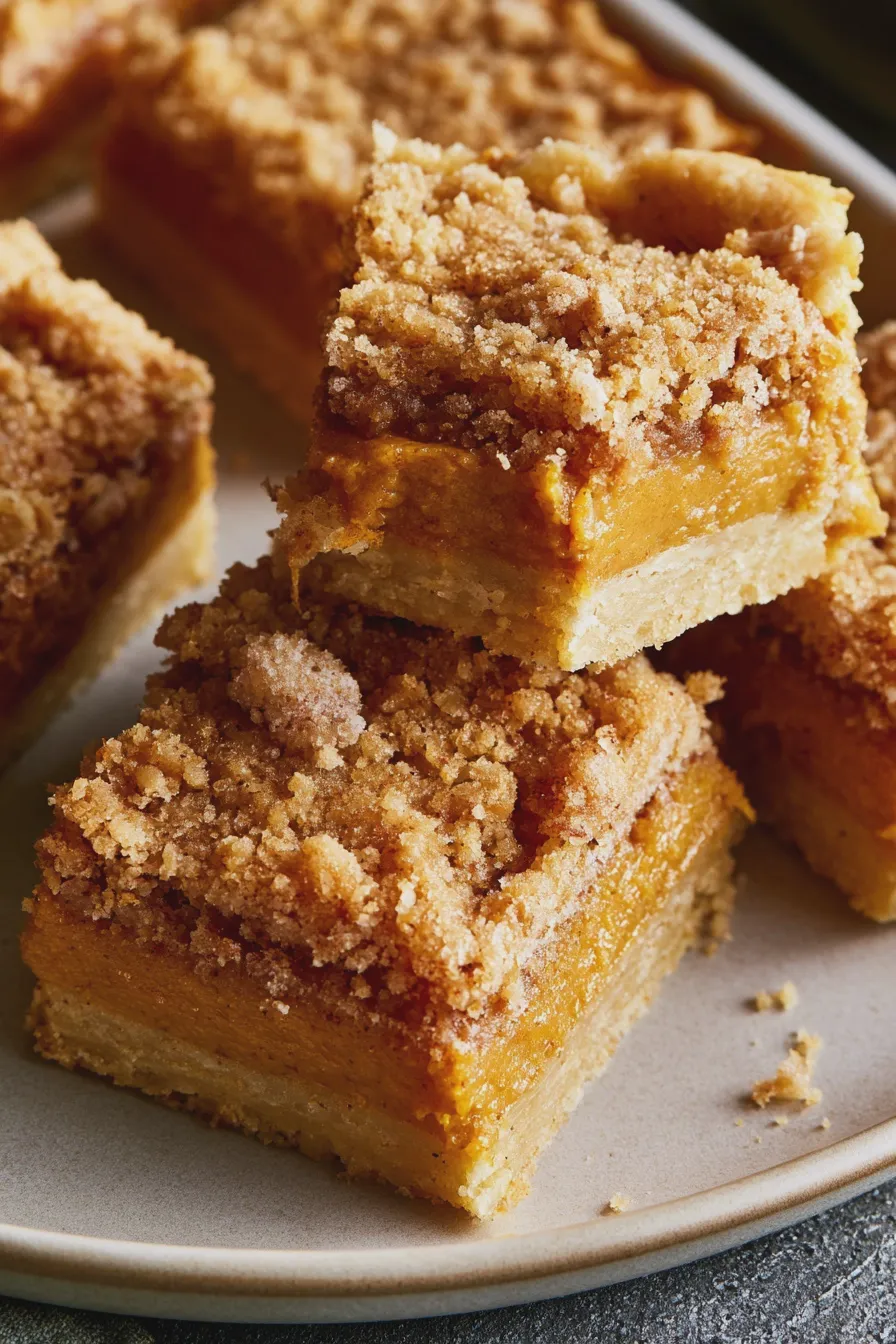 pumpkin pie bars