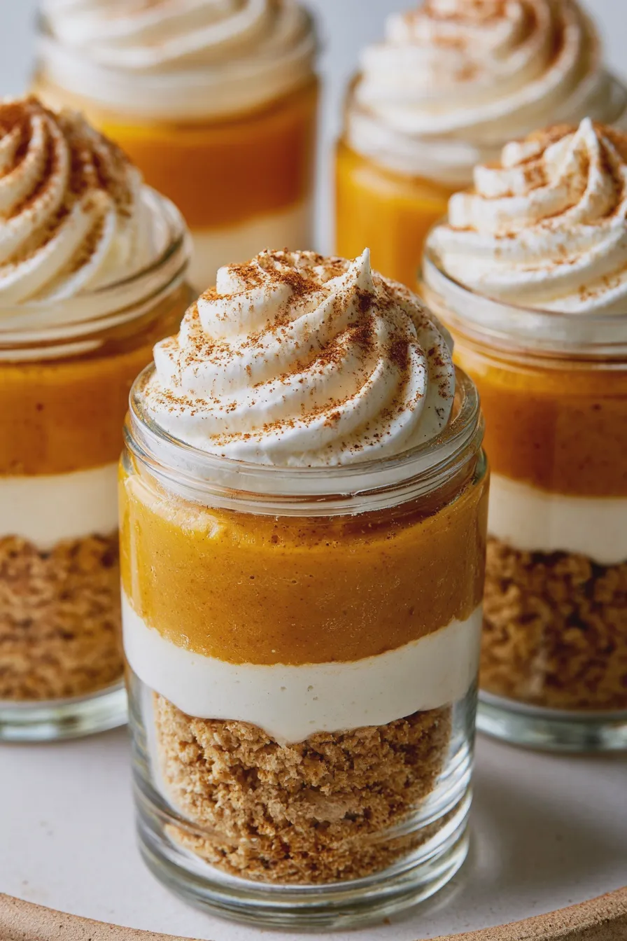 Pumpkin Pie Parfaits