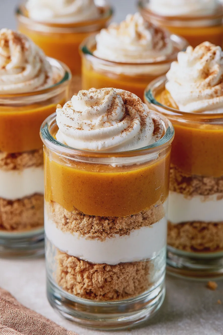 Pumpkin Pie Parfaits