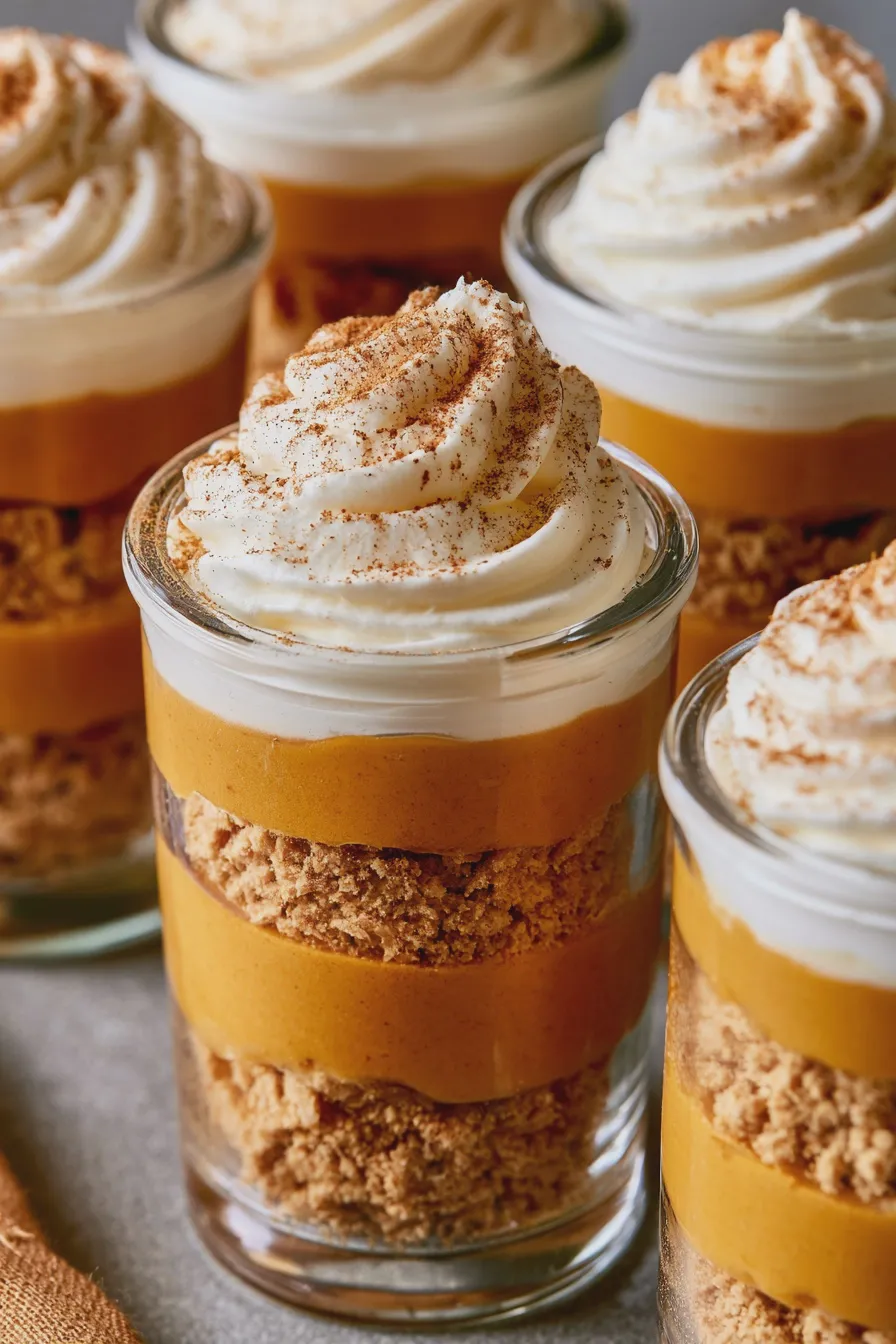 Pumpkin Pie Parfaits