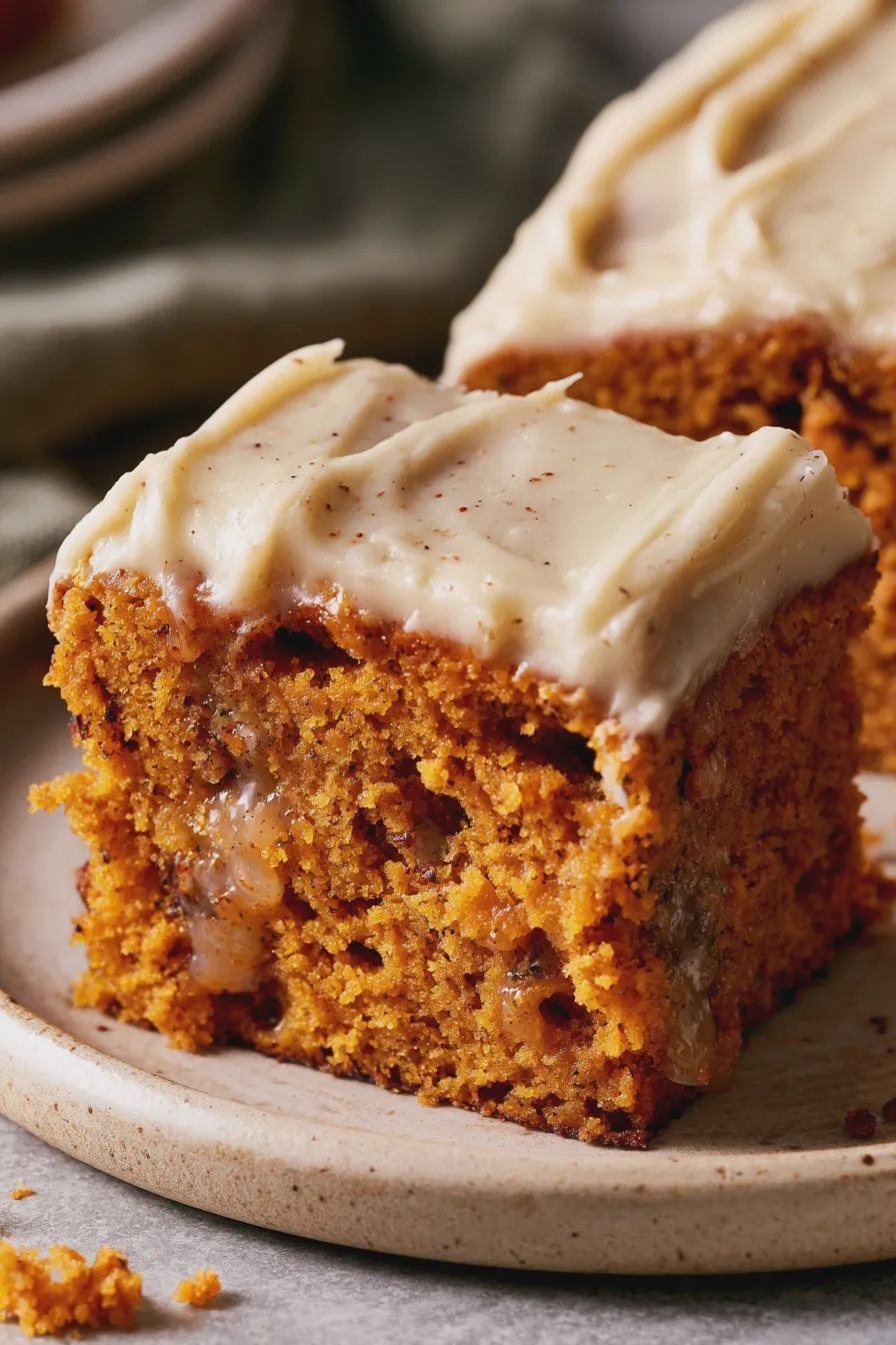 pumpkin poke cake