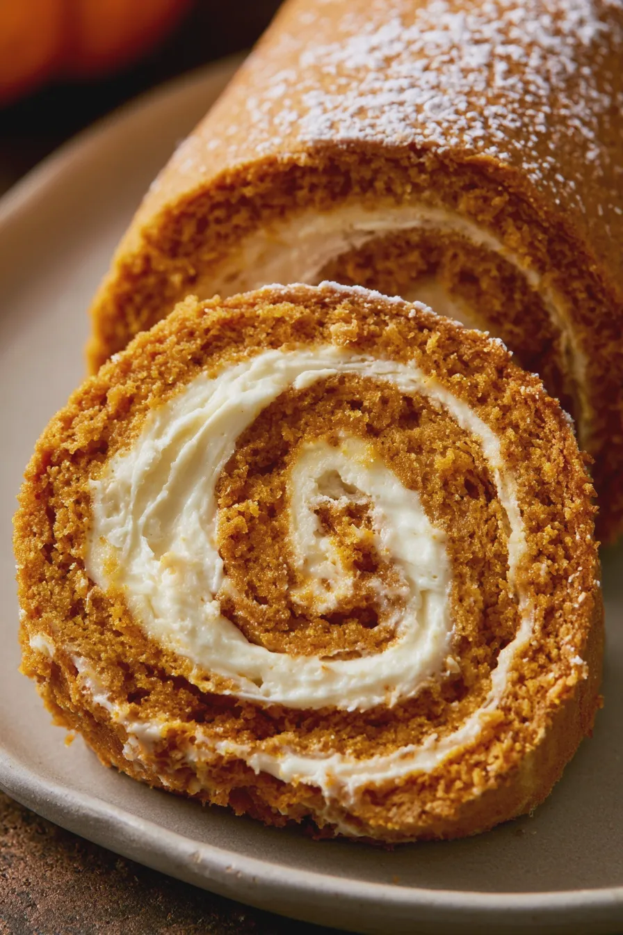 Pumpkin Roll Cake Recipe