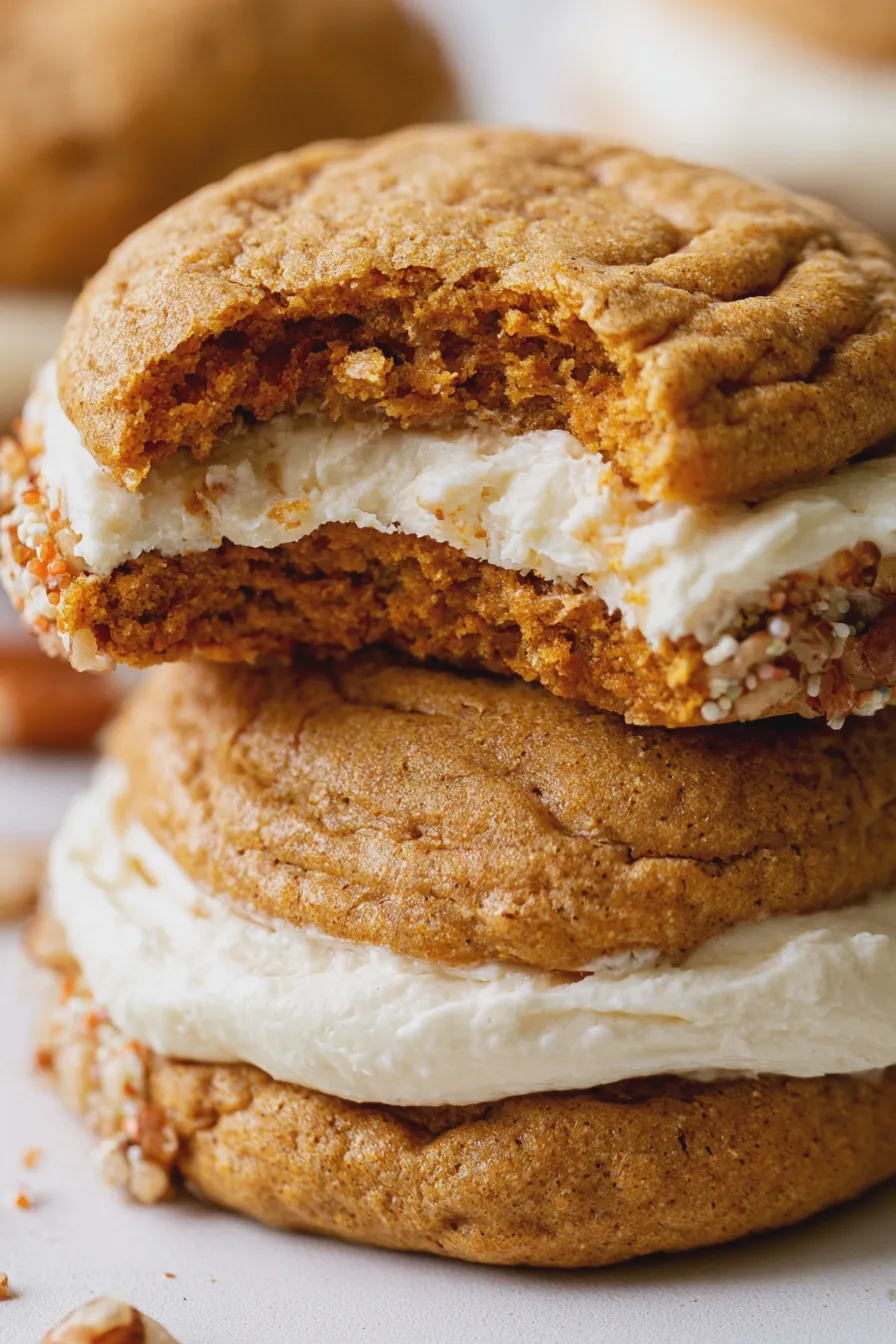 pumpkin sandwich cookies Recipe
