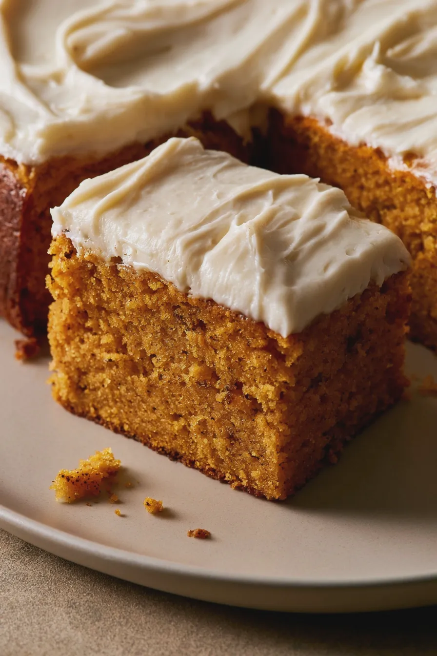 pumpkin sheet cake