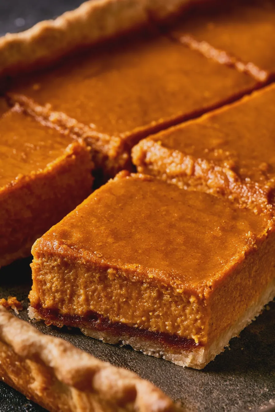 Pumpkin Slab Pie