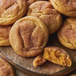 pumpkin snickerdoodle cookies