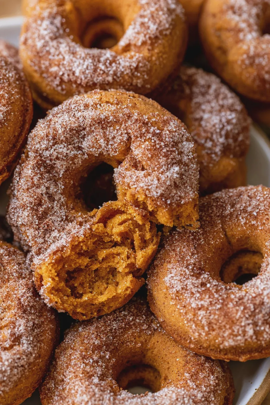 pumpkin spice donuts