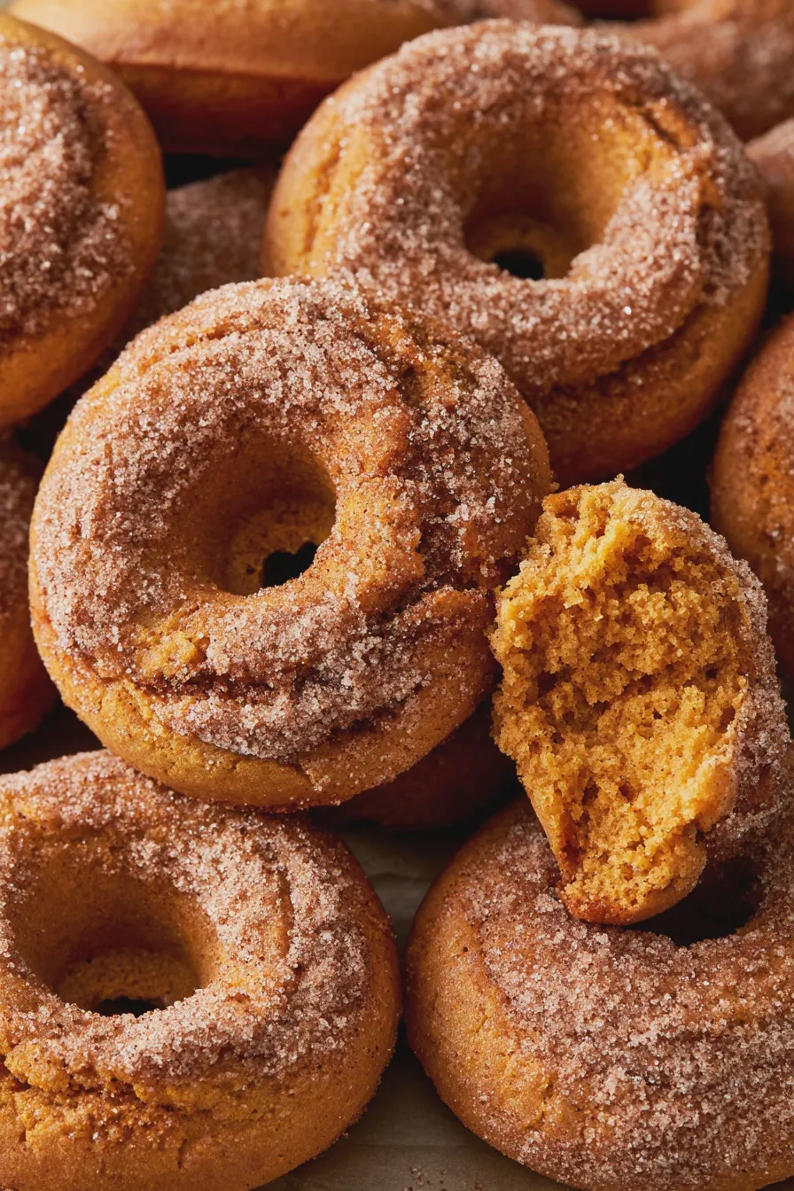 pumpkin spice donuts