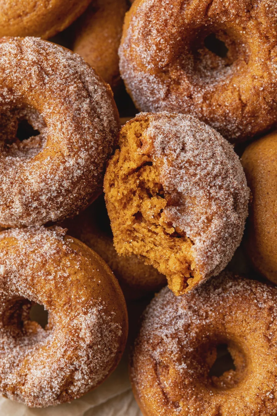 pumpkin spice donuts