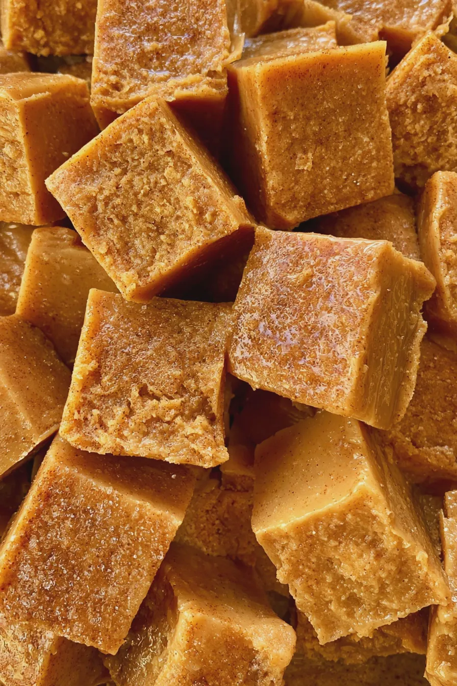 pumpkin spice fudge