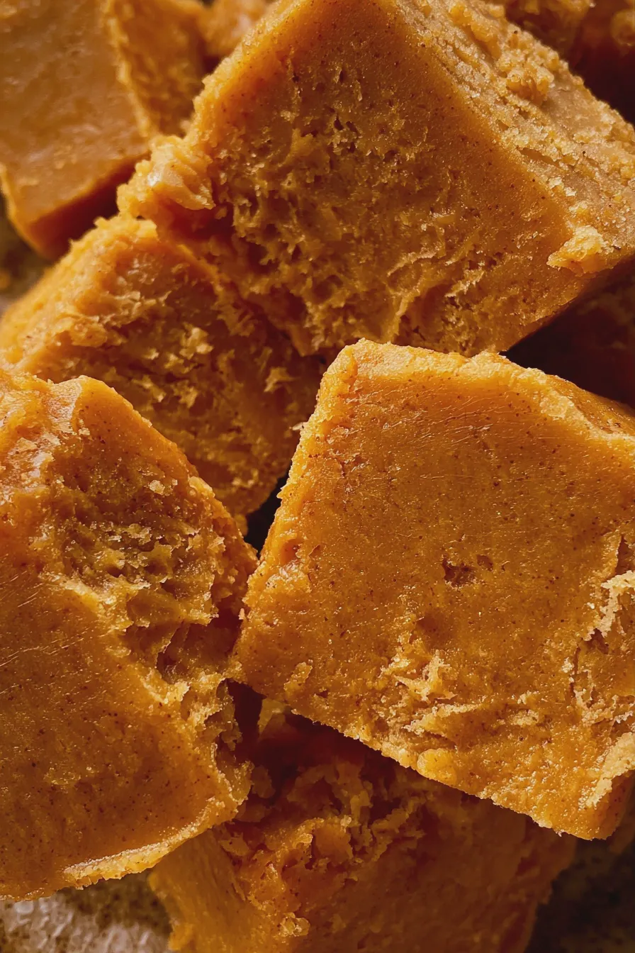 pumpkin spice fudge