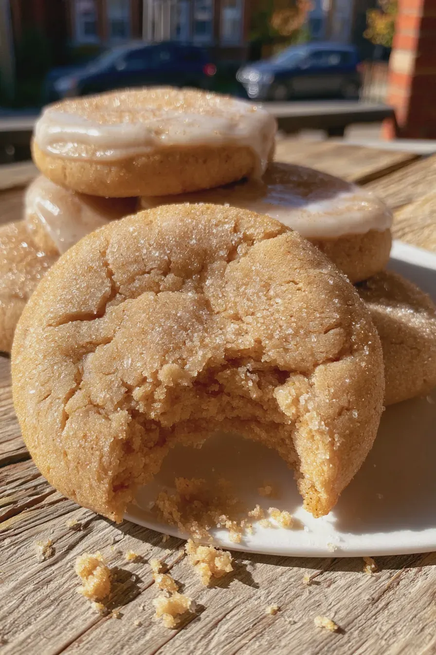 pumpkin sugar cookies