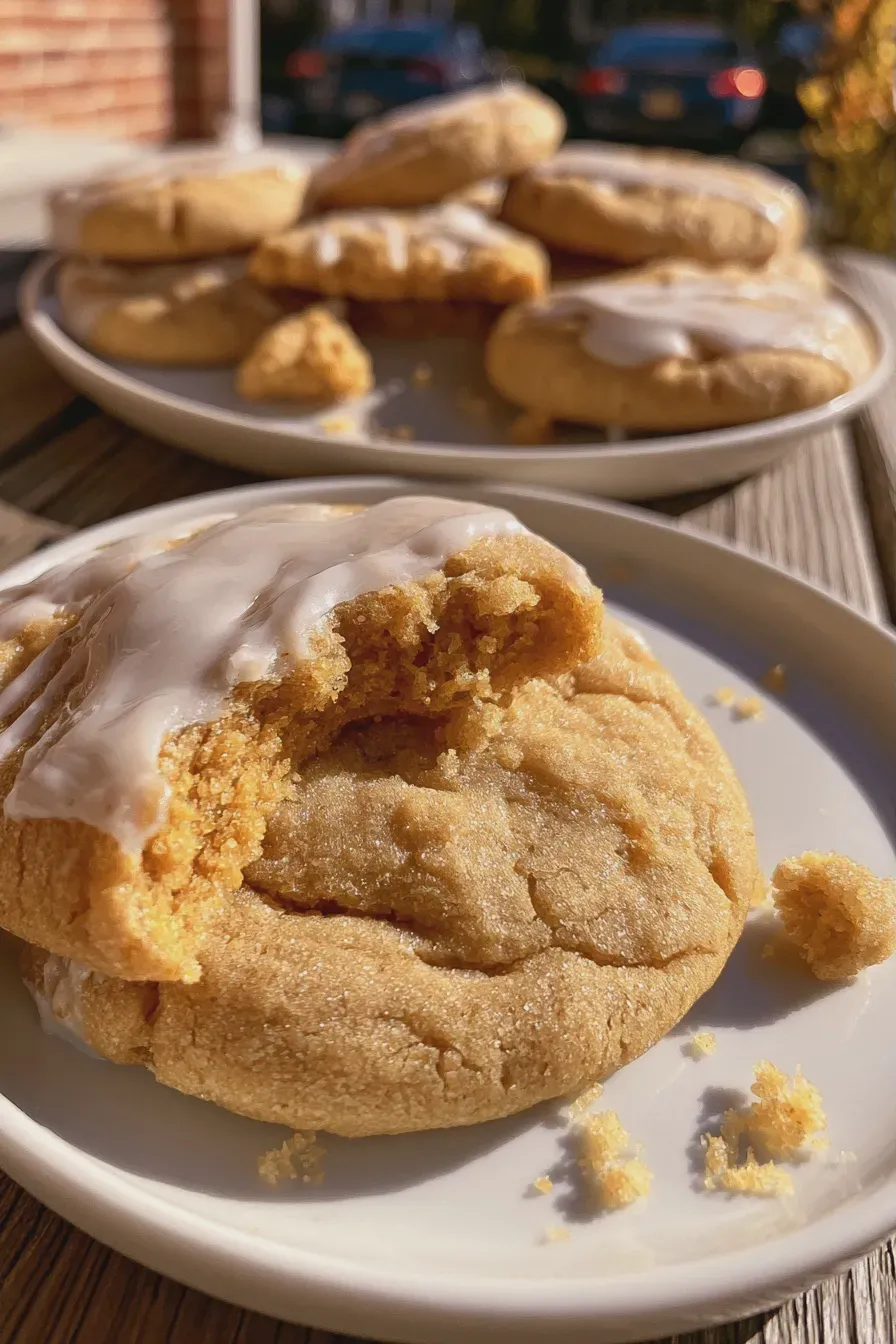 pumpkin sugar cookies