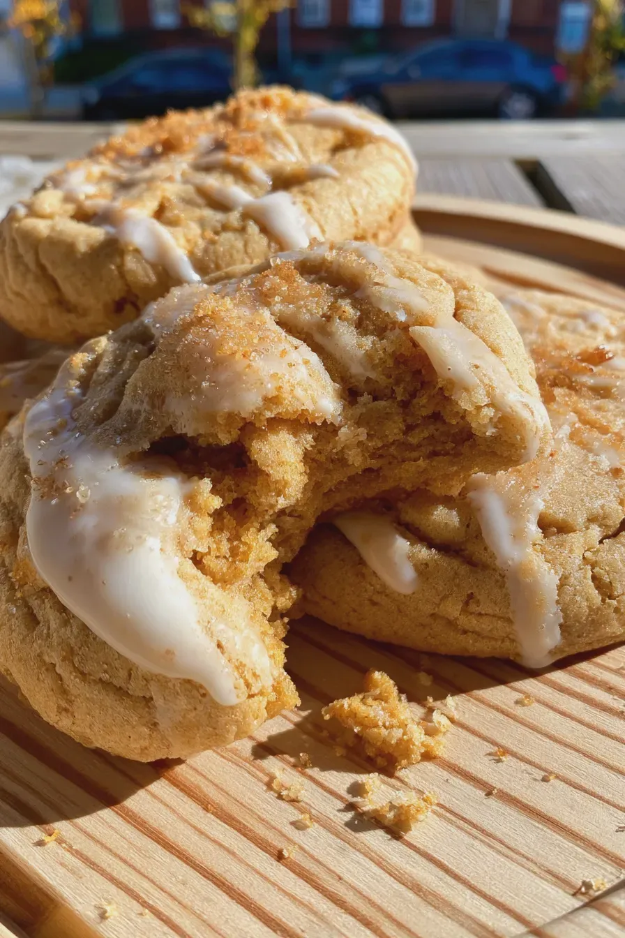 pumpkin sugar cookies