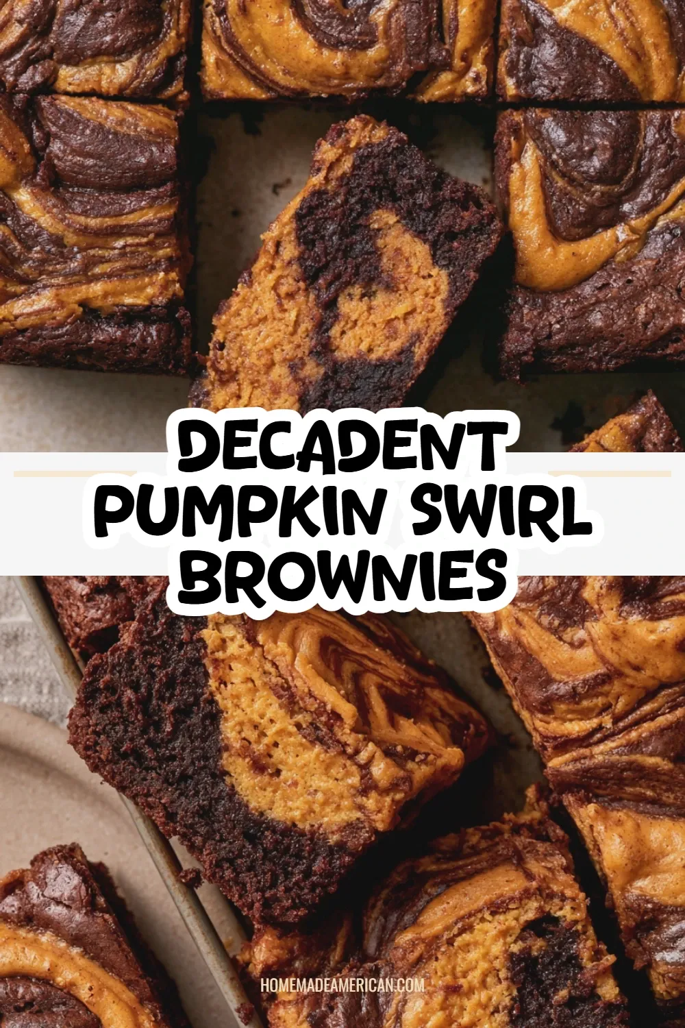 Pumpkin Swirl Brownies Recipe 5 pumpkin swirl brownies