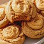pumpkin thumbprint cookies
