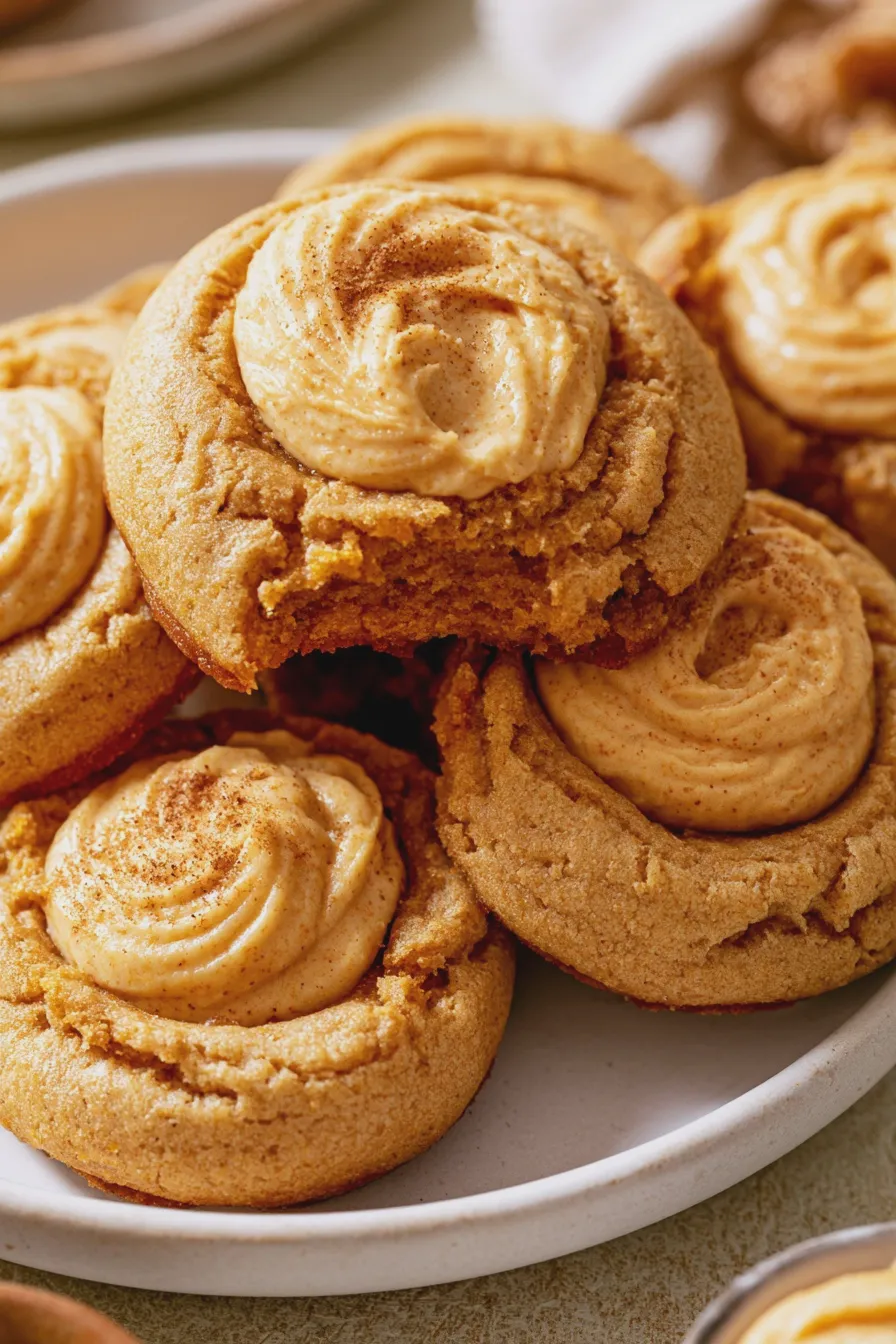 pumpkin thumbprint cookies Recipe