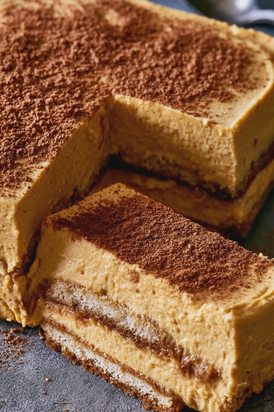 pumpkin tiramisu