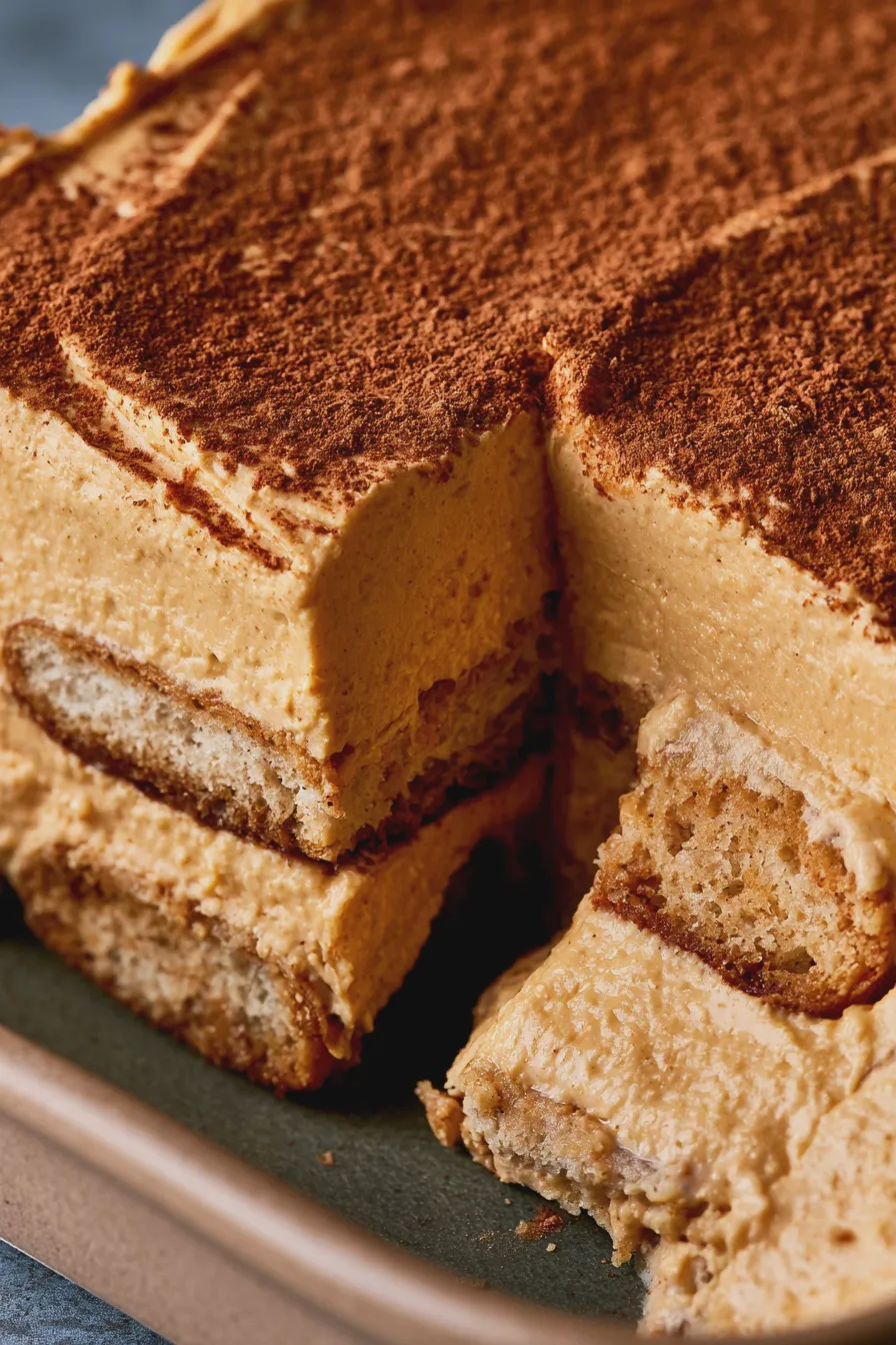 pumpkin tiramisu