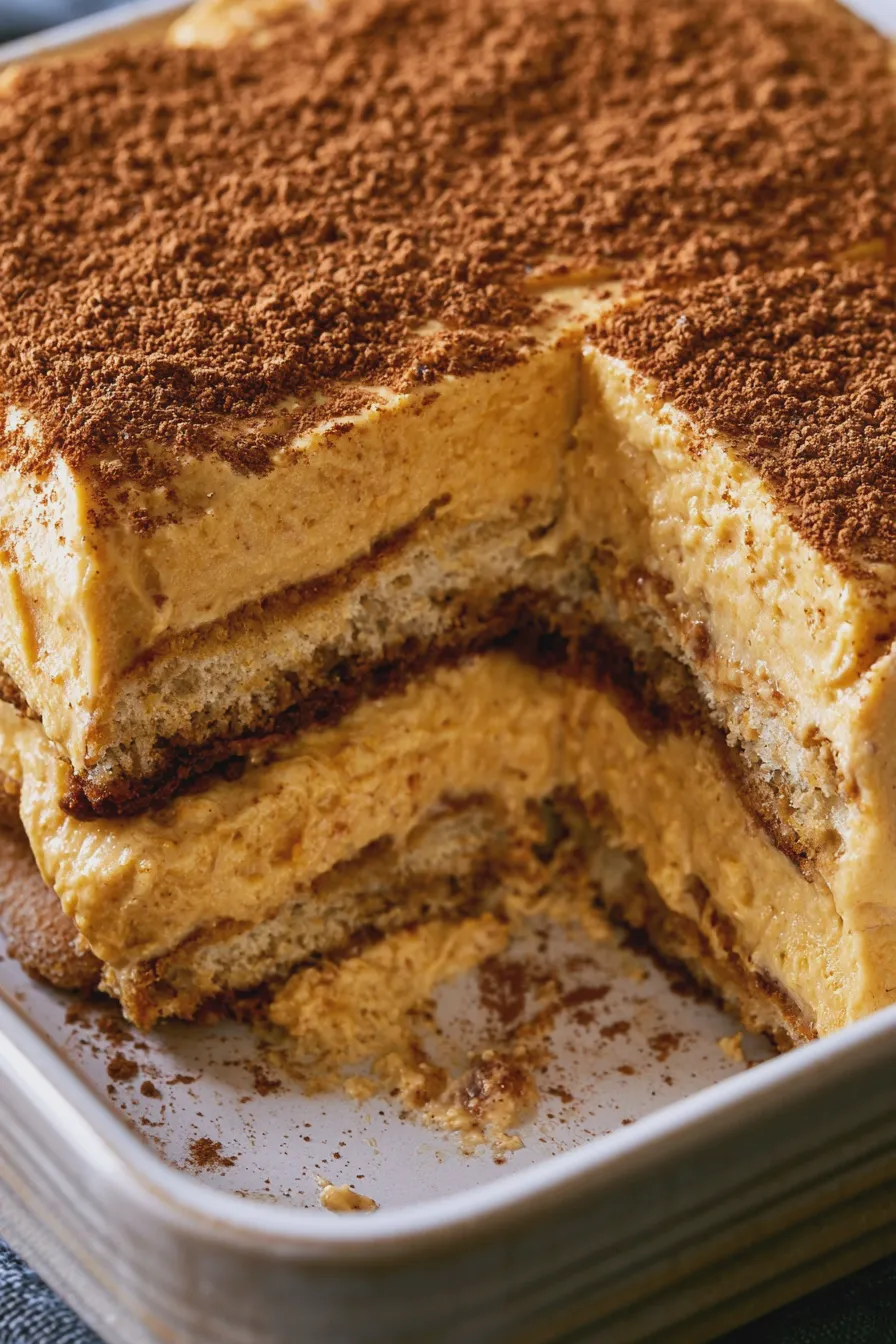 pumpkin tiramisu