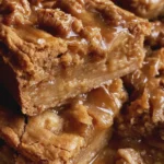 Salted Caramel Apple Blondies