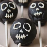 Skeleton Cake Pops Quick and Easy Halloween Treat 5 skeleton cake pops