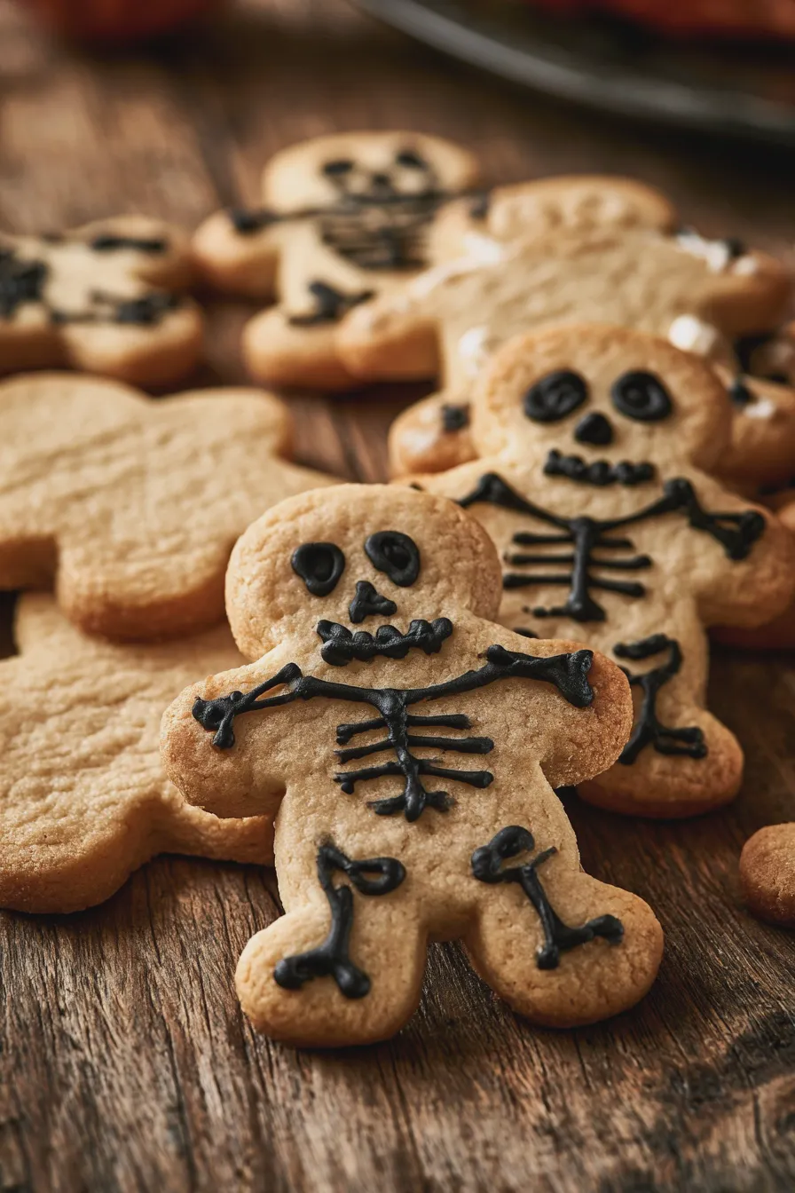 Skeleton Cookies Recipe for Spooky Halloween Fun 3 skeleton cookies