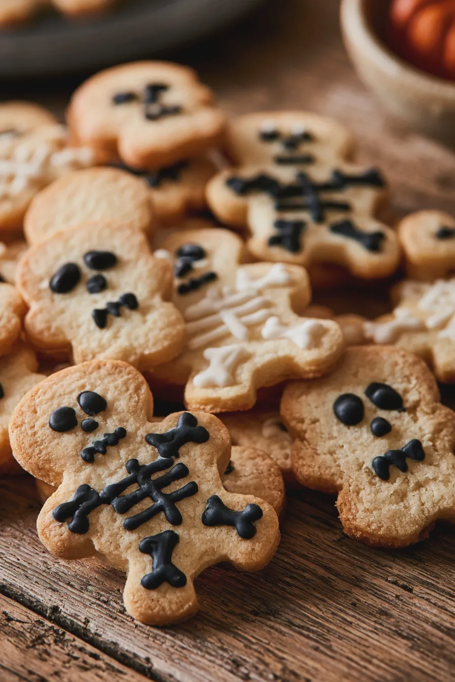 Skeleton Cookies Recipe for Spooky Halloween Fun 4 skeleton cookies