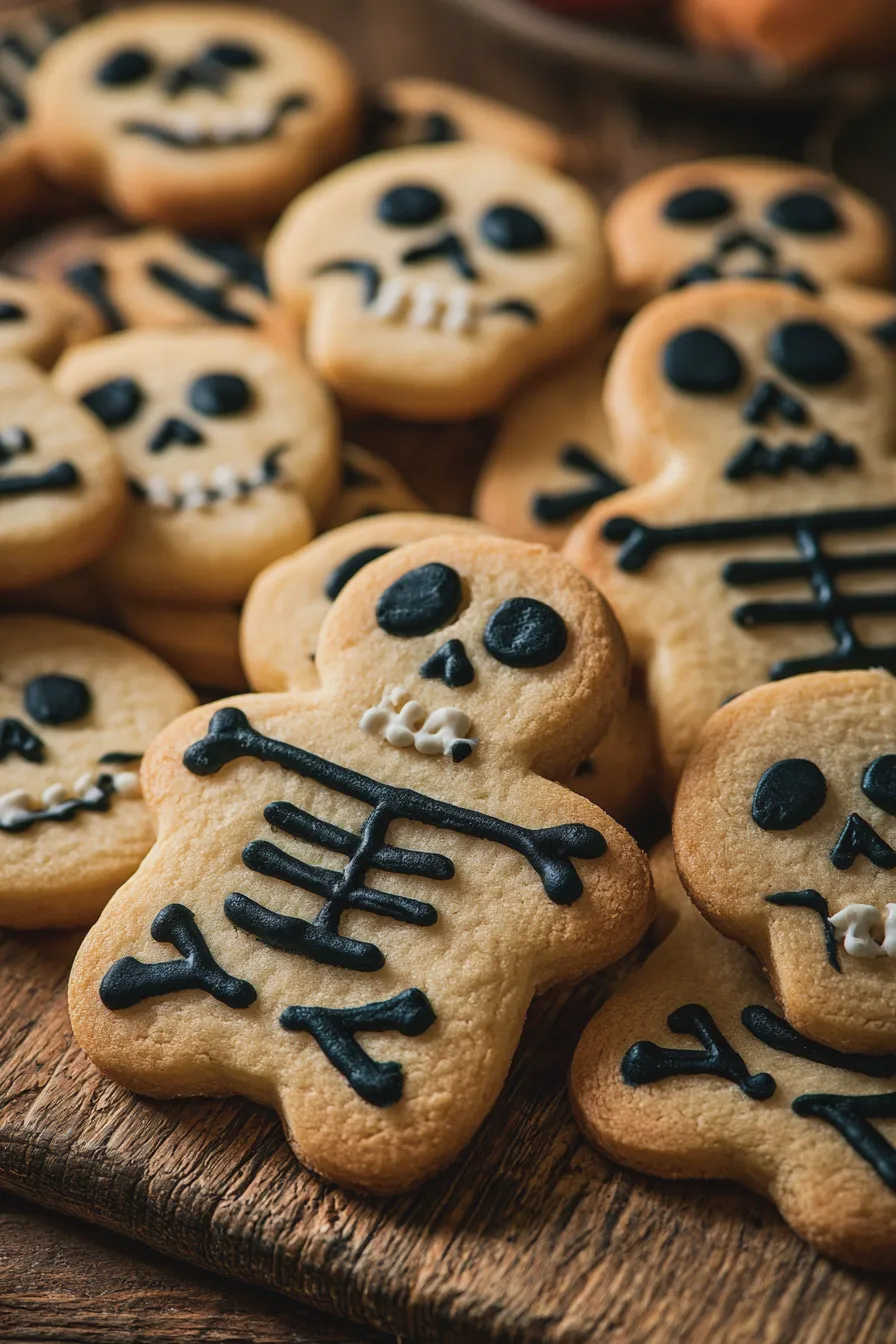 Skeleton Cookies Recipe for Spooky Halloween Fun