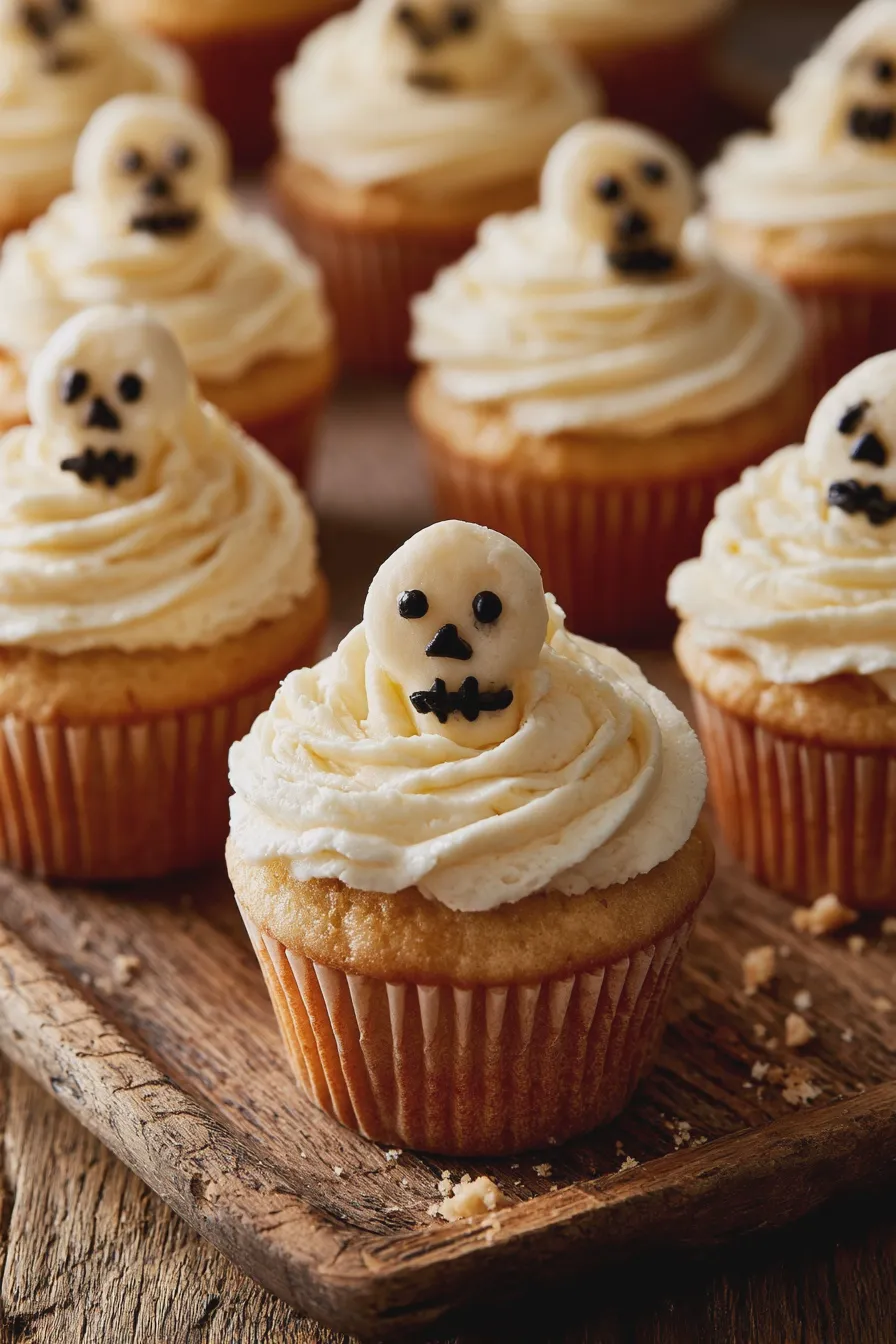 Skeleton Cupcakes Recipe for Spooky Halloween Parties 1 skeleton cupcakes