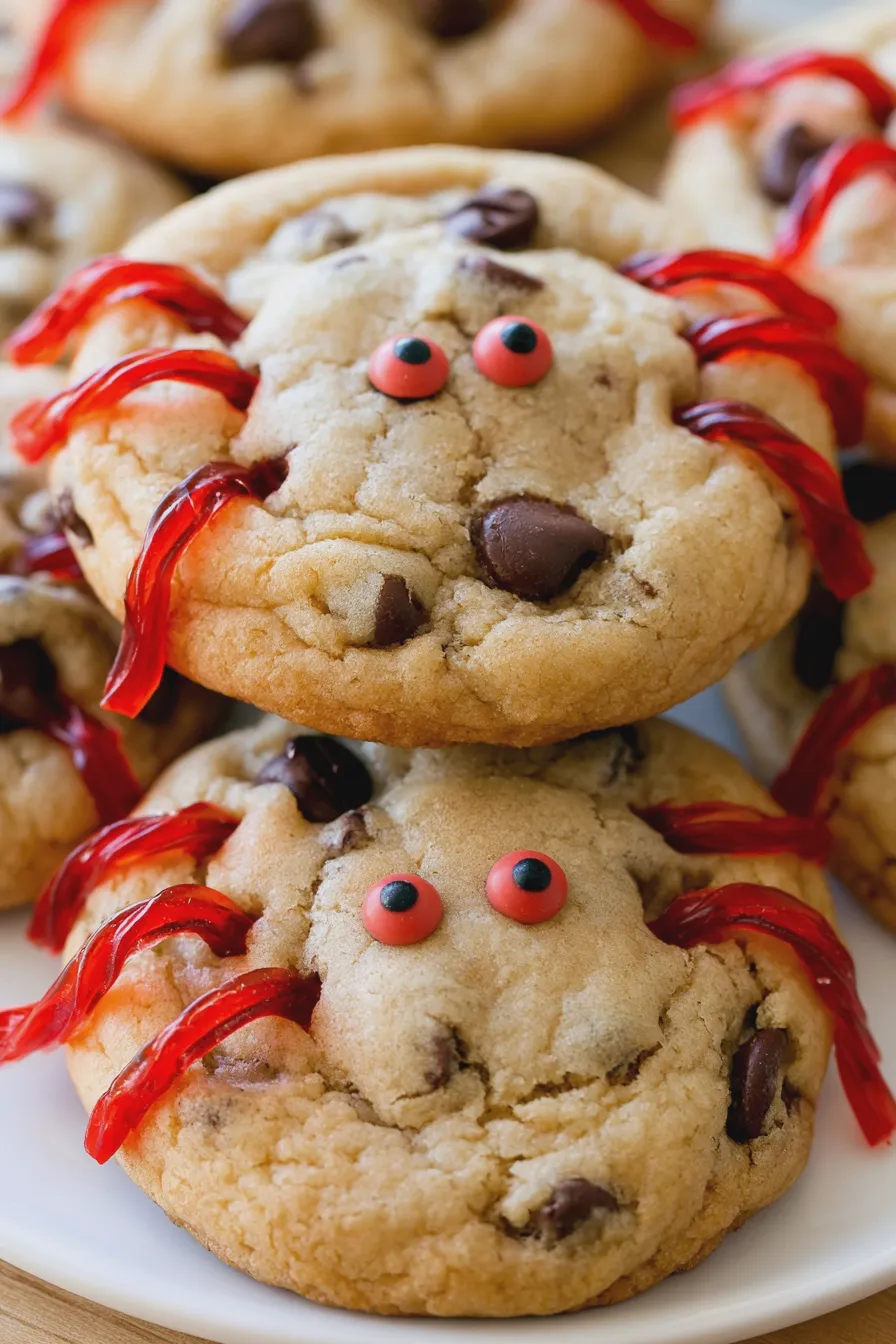 spider cookies Recipe