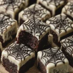 spooky brownie bites