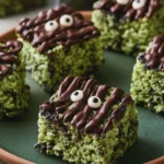 spooky rice krispie treats
