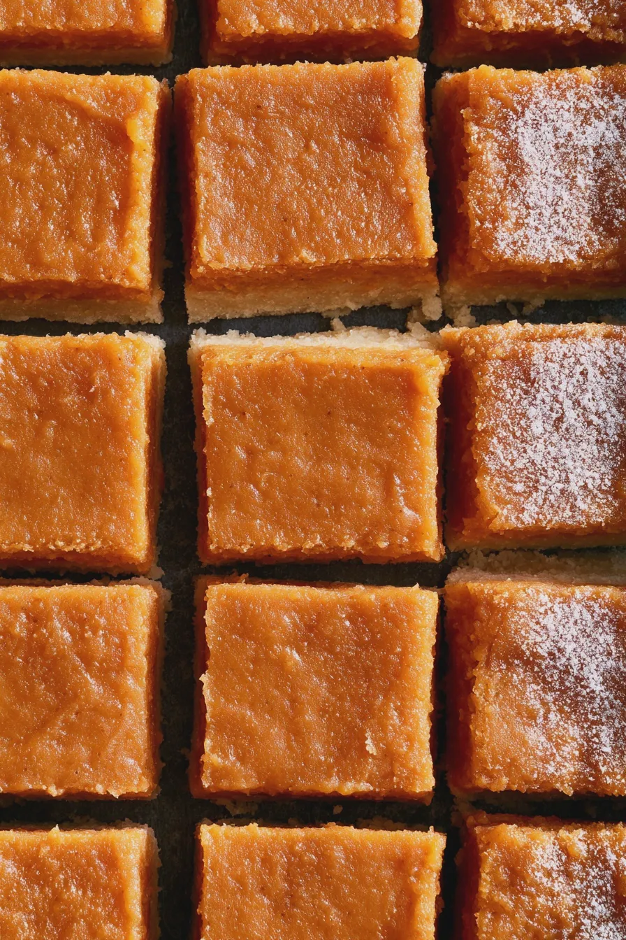 sweet potato pie bars