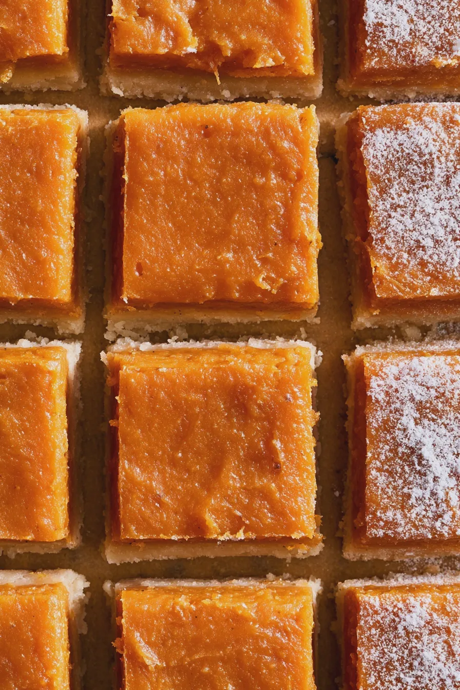 sweet potato pie bars